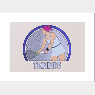 Tennis Posters and Art